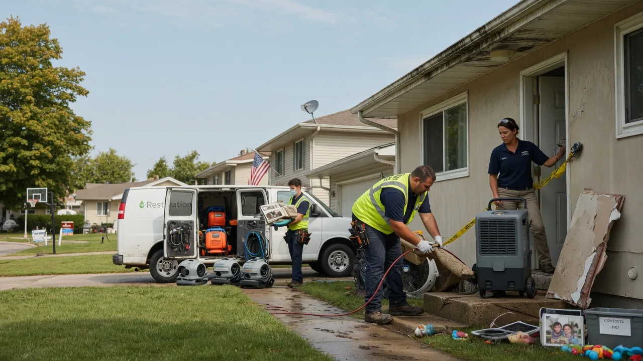 Water Damage Restoration in Itasca, TX near me